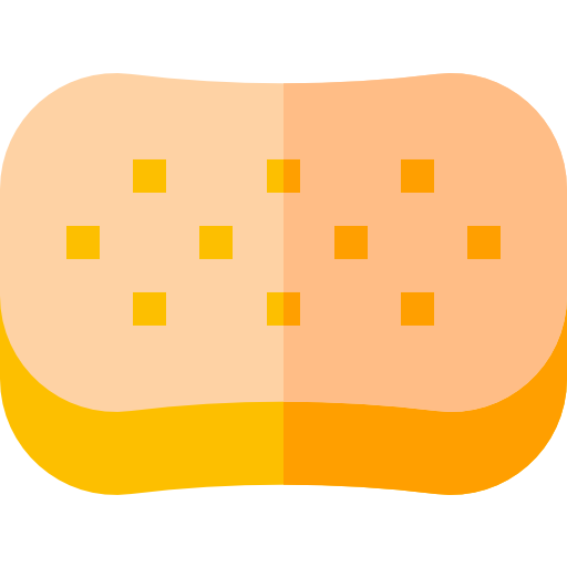 Sponge Basic Straight Flat icon