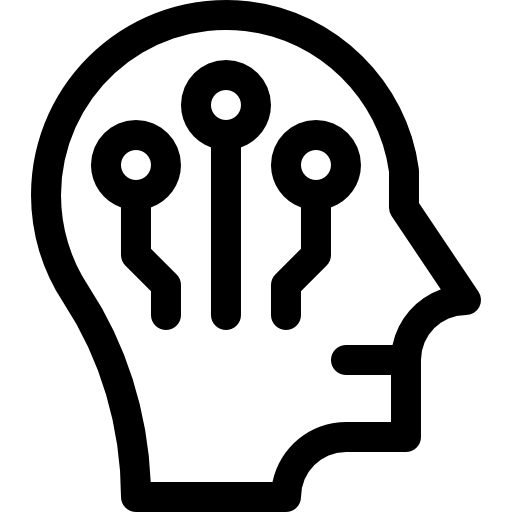 신경학 Basic Rounded Lineal icon