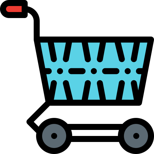 ショッピングカート Detailed Rounded Lineal color icon
