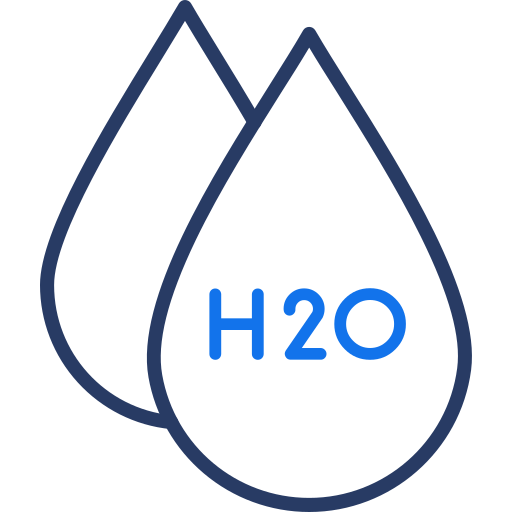 h20 Generic color outline icon