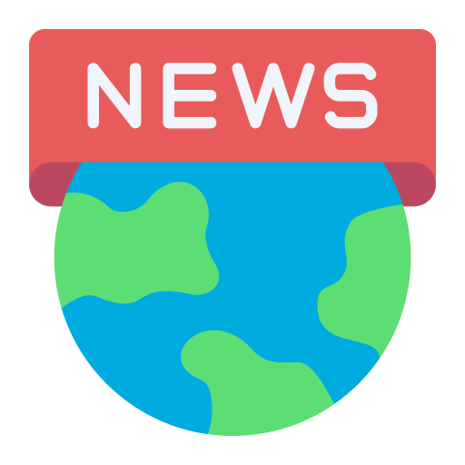 世界のニュース Generic color fill icon