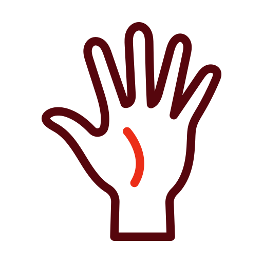 hand Generic color outline icon