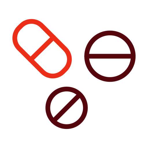 抗生物質 Generic color outline icon