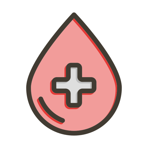 Капля крови Generic color lineal-color иконка