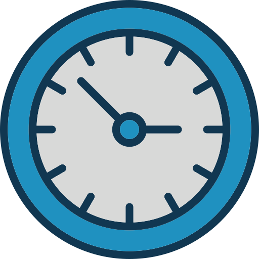 Часовые часы Generic color lineal-color иконка