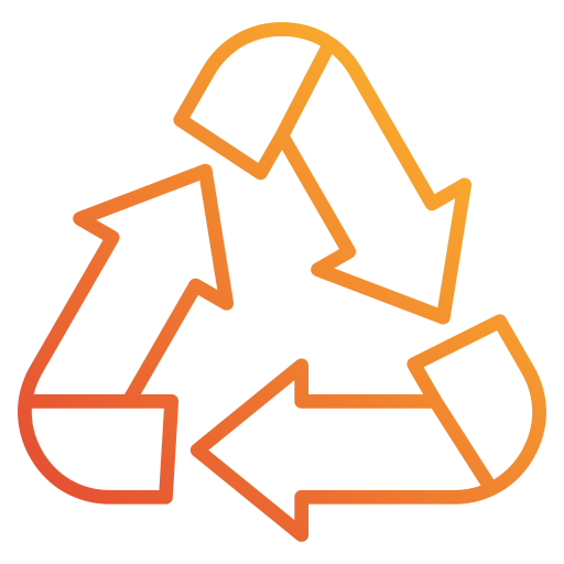 Recycling Generic gradient outline icon