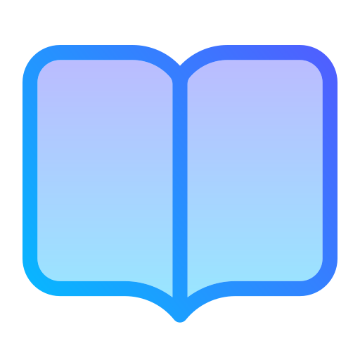 libro abierto Generic gradient lineal-color icono