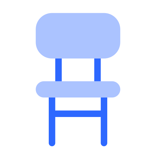 Chair Generic color fill icon