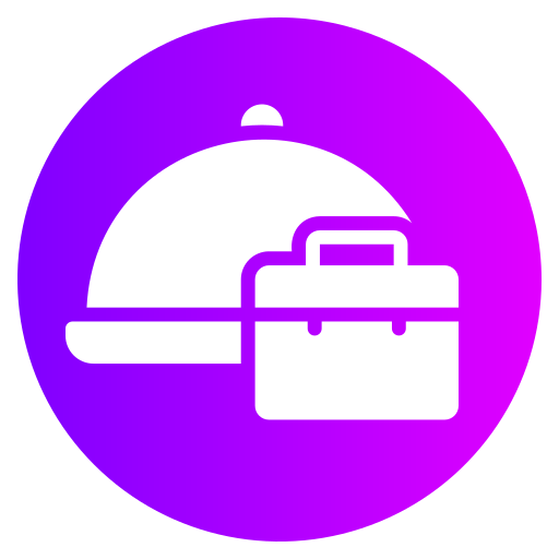 ビジネスランチ Generic gradient fill icon