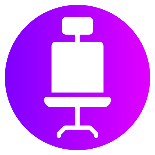 stoel Generic gradient fill icoon