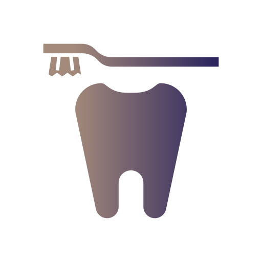 cepillado de dientes Generic gradient fill icono