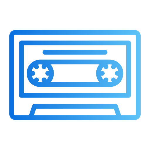 kassette Generic gradient outline icon