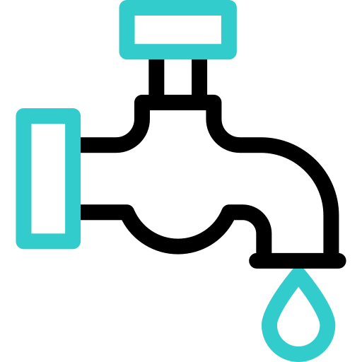 Économiser l'eau Basic Accent Outline Icône