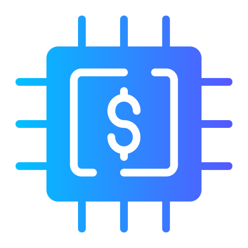 fintech Generic gradient fill icona