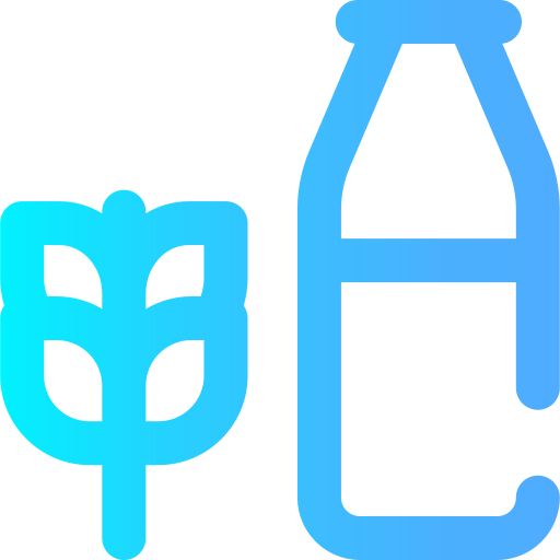 우유 Super Basic Omission Gradient icon