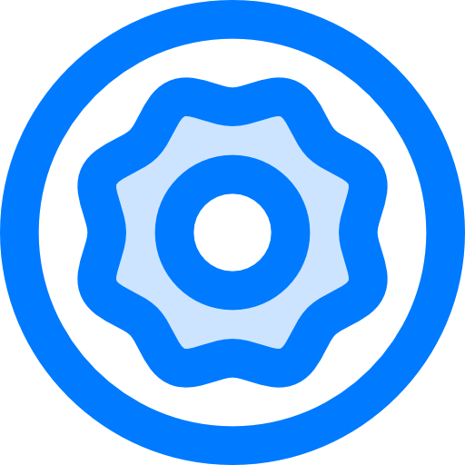 Donut Vitaliy Gorbachev Blue icon