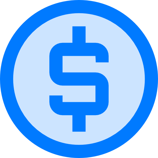 dollar Vitaliy Gorbachev Blue icoon