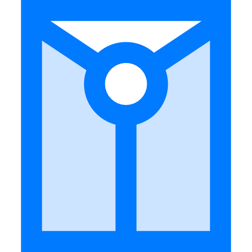 Envelope Vitaliy Gorbachev Blue icon