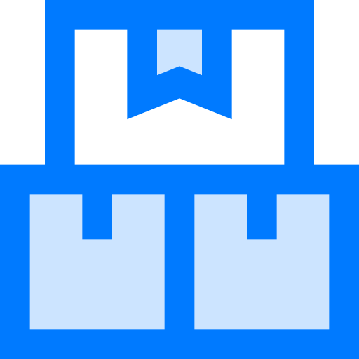 Boxes Vitaliy Gorbachev Blue icon