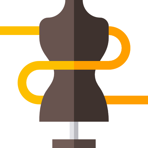 マネキン Basic Straight Flat icon