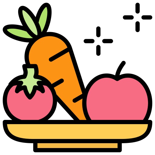 jedzenie organiczne Generic color lineal-color ikona