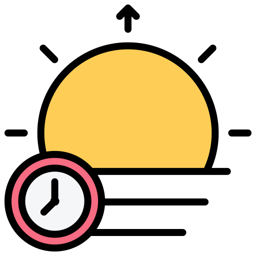 sonnenaufgang Generic color lineal-color icon
