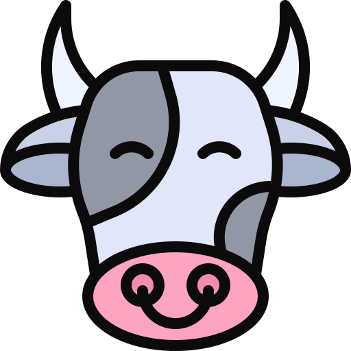 Корова Generic color lineal-color иконка