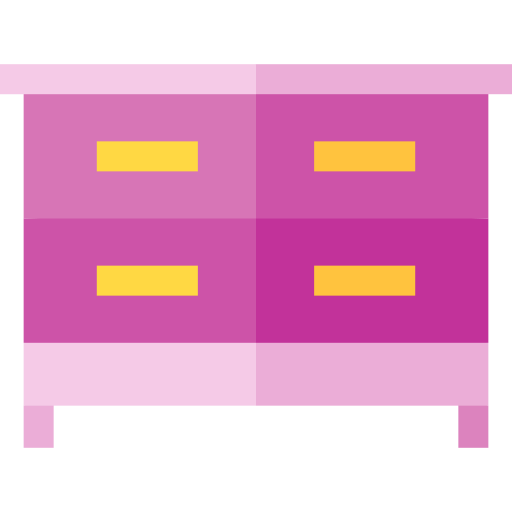 Dresser Basic Straight Flat icon