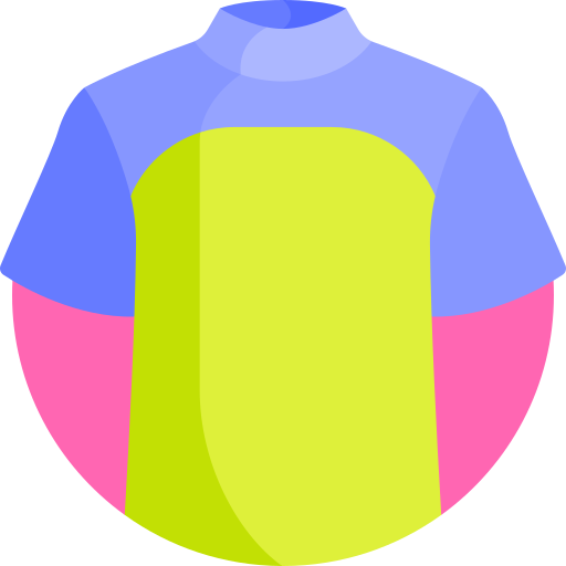 suéter tipo con cuello de tortuga Detailed Flat Circular Flat icono