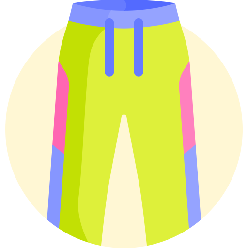 pantalons de jogging Detailed Flat Circular Flat Icône