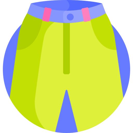 bermudas Detailed Flat Circular Flat icono