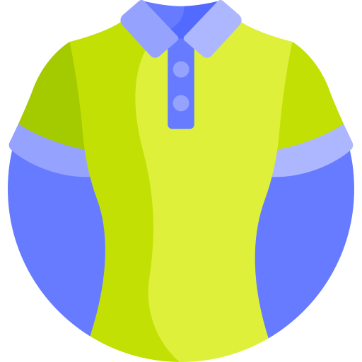 ポロシャツ Detailed Flat Circular Flat icon