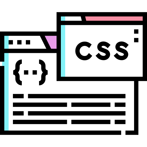 Css Detailed Straight Lineal color icon