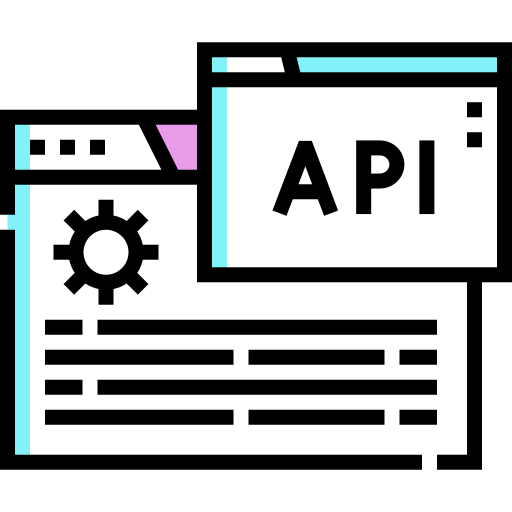 Api Detailed Straight Lineal color icon