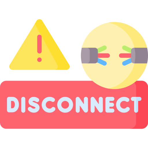 Disconnect Special Flat icon