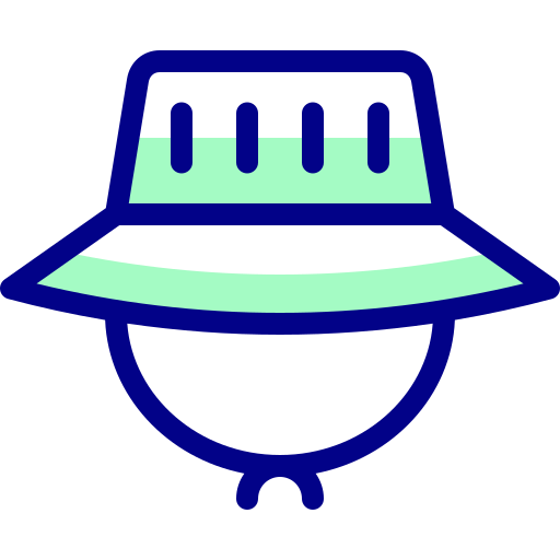 모자 Detailed Mixed Lineal color icon