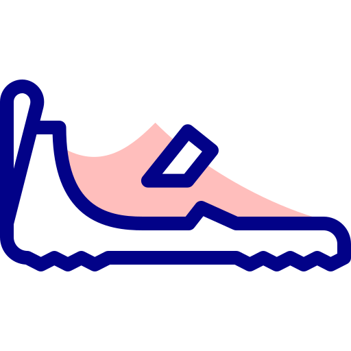 靴 Detailed Mixed Lineal color icon