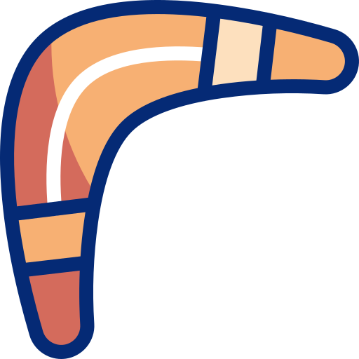 Boomerang Basic Accent Lineal Color icon