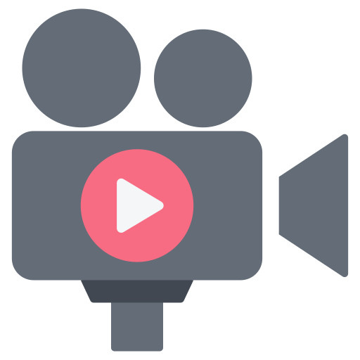 Video recording Generic color fill icon