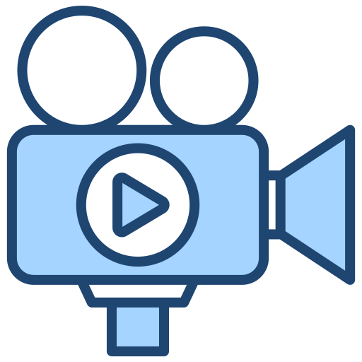 Video recording Generic color lineal-color icon