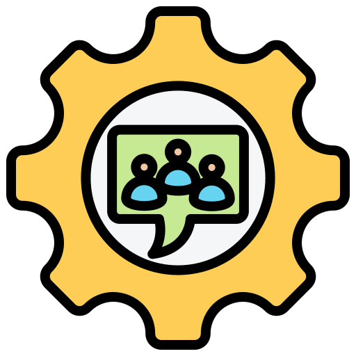 team management Generic color lineal-color icon