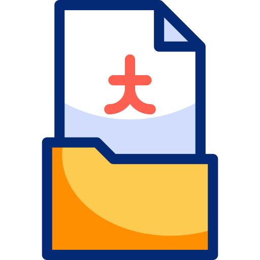Folder Basic Accent Lineal Color icon