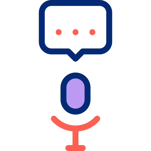 Microphone Basic Accent Lineal Color icon