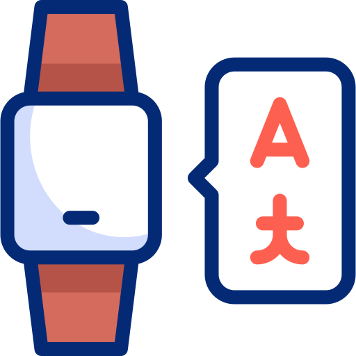 Smart watch Basic Accent Lineal Color icon
