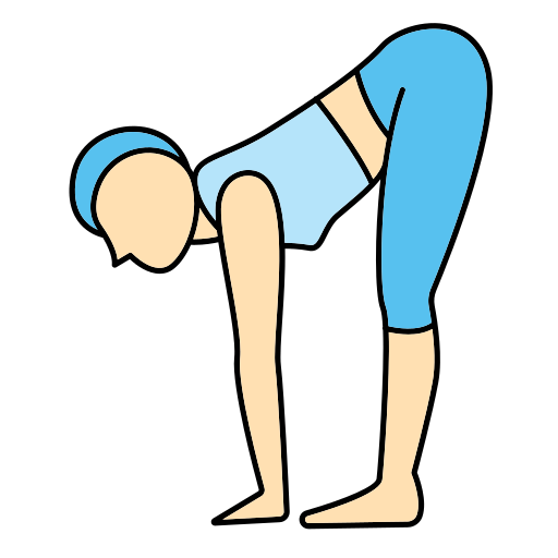 posición de yoga Generic color lineal-color icono