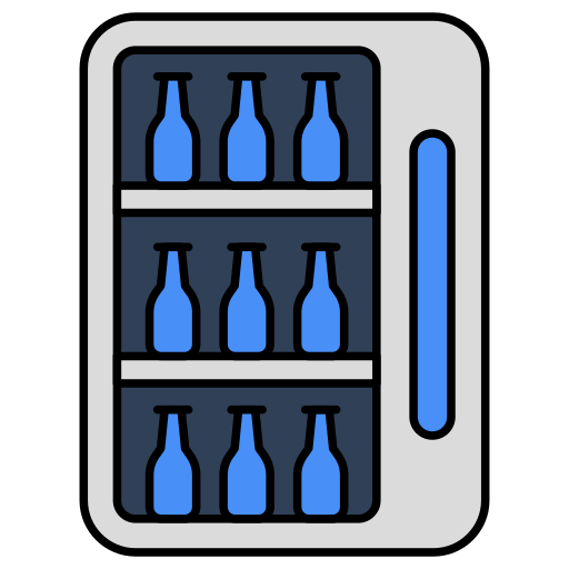 sistema per il raffreddamento del vino Generic color lineal-color icona