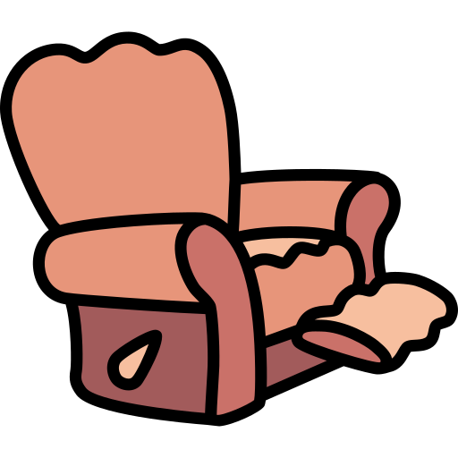 sillón reclinable Generic color lineal-color icono