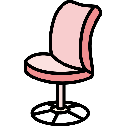 Rolling chair Generic color lineal-color icon