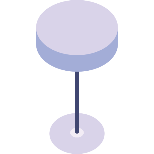 taburete de bar Generic color fill icono