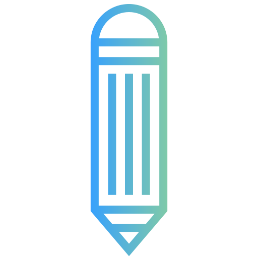 ołówek Generic gradient outline ikona
